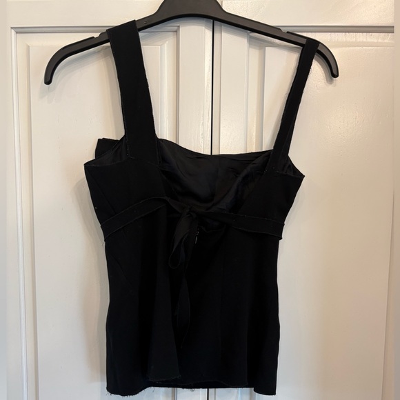 PRADA BLACK ROUGH EDGE TOP
SZ 42 - Picture 3 of 9